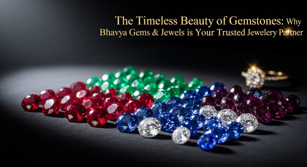 The Timeless Beauty of Gemstones: Why Bhavya Gems & Jewels is Your Trusted Jewellery Partner