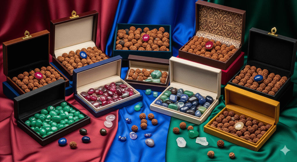 Gifting Rudraksha or Gemstones: What’s Right for Which Occasion