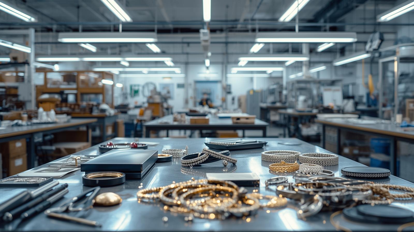 Gender-Neutral Jewellery_ Why It Matters for B2B Designers & Manufacturers, manufacturing factory image