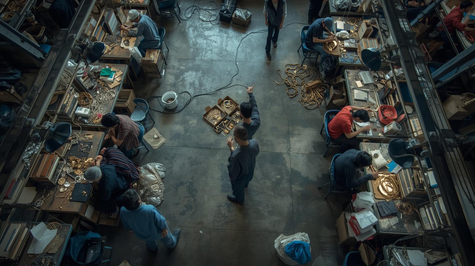 Top Jewellery Manufacturing Mistakes That Hurt B2B Relationships, manufacturing unit image