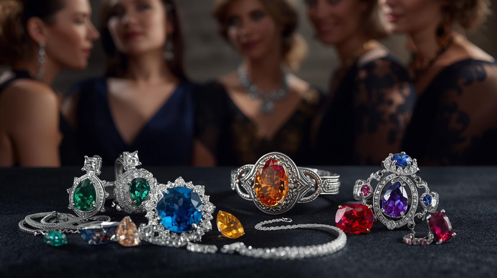 Why Retailers Love Mixing Silver with Gemstones, with women (1)