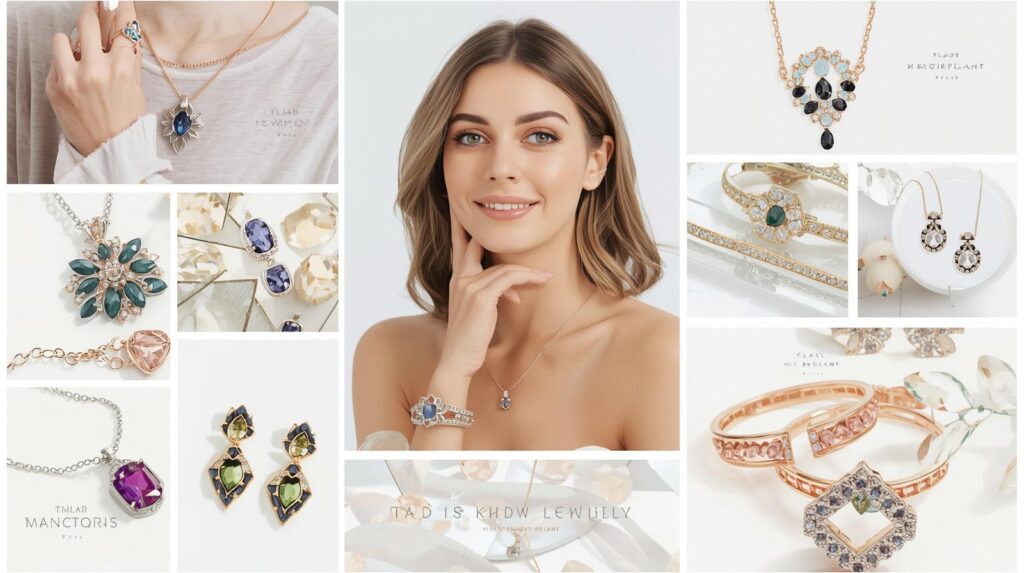 Why our gemstone jewellery line is a top seller for boutiques and small retailers, with model girl